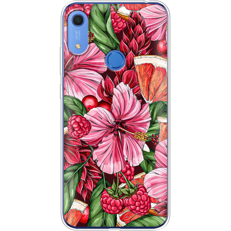 Чехол BoxFace Huawei Y6s Tropical Flowers