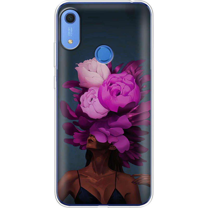 Чехол BoxFace Huawei Y6s Exquisite Purple Flowers