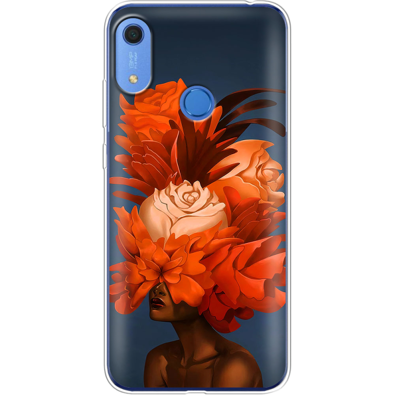 Чехол BoxFace Huawei Y6s Exquisite Orange Flowers