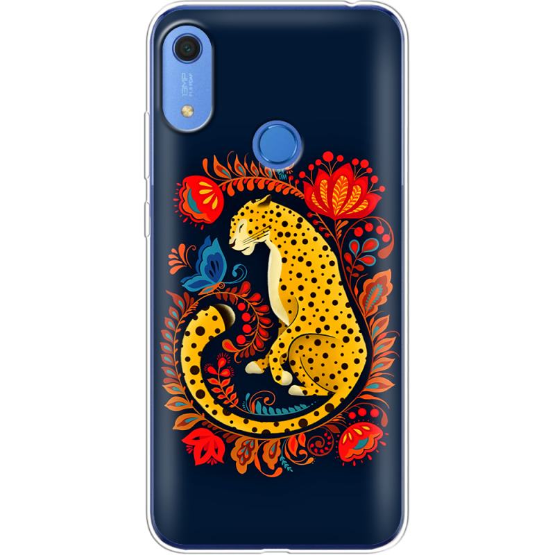 Чехол BoxFace Huawei Y6s Petrykivka Leopard