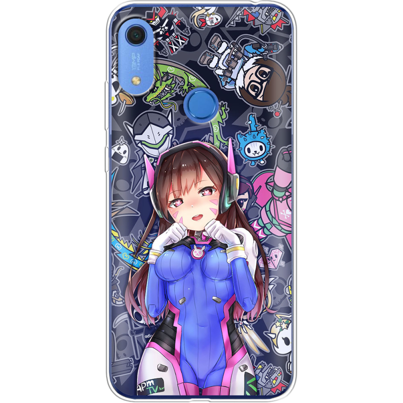 Чехол BoxFace Huawei Y6s Overwatch D.VA