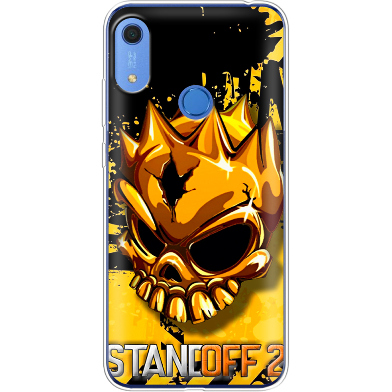 Чехол BoxFace Huawei Y6s StandOff 2 gold