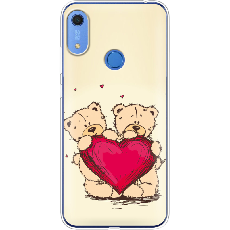 Чехол BoxFace Huawei Y6s Teddy Bear Love