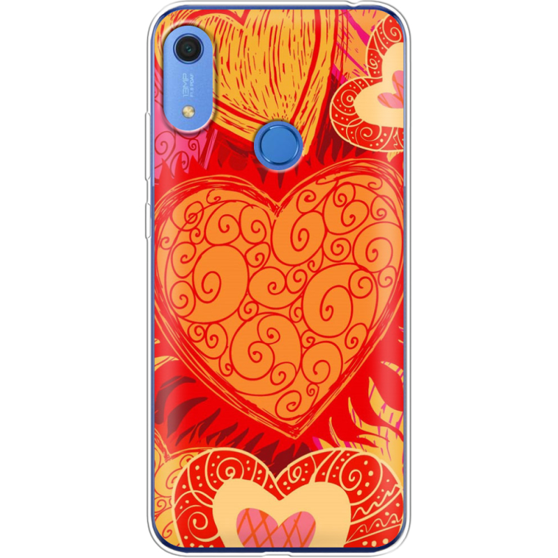 Чехол BoxFace Huawei Y6s Warm Hearts