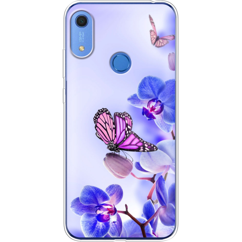 Чехол BoxFace Huawei Y6s Orchids and Butterflies