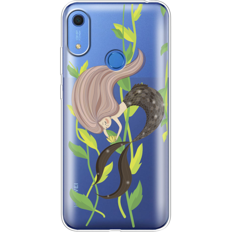 Прозрачный чехол BoxFace Huawei Y6s Cute Mermaid