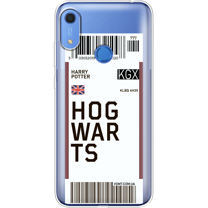 Прозрачный чехол BoxFace Huawei Y6s Ticket Hogwarts