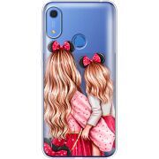 Прозрачный чехол BoxFace Huawei Y6s Mouse Girls