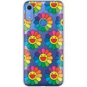 Прозрачный чехол BoxFace Huawei Y6s Hippie Flowers