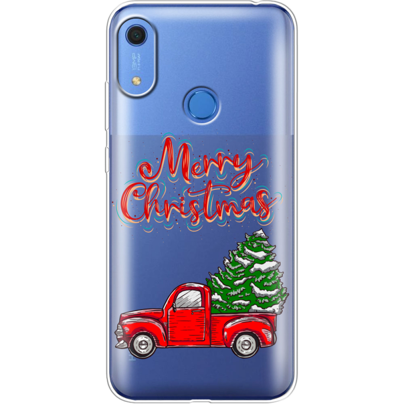 Прозрачный чехол BoxFace Huawei Y6s Holiday Car