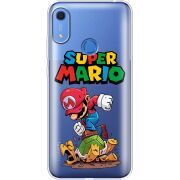 Прозрачный чехол BoxFace Huawei Y6s Super Mario