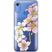 Прозрачный чехол BoxFace Huawei Y6s Cherry Blossom