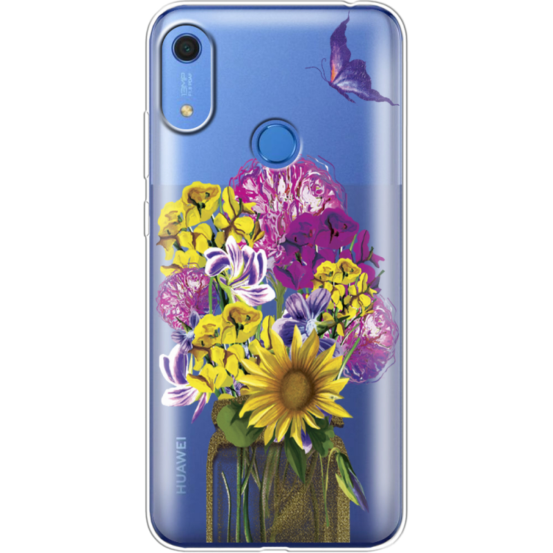 Прозрачный чехол BoxFace Huawei Y6s My Bouquet