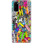 Чехол BoxFace Samsung G980 Galaxy S20 Multicolored Inscriptions