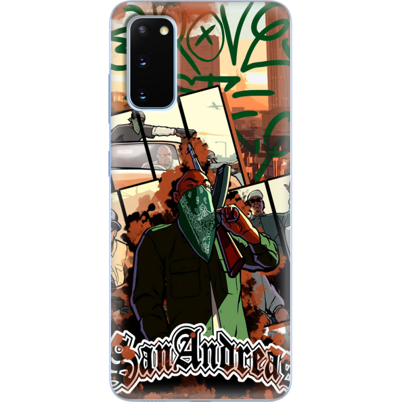 Чехол BoxFace Samsung G980 Galaxy S20 GTA San Andreas