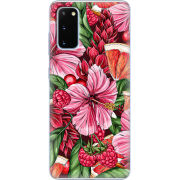 Чехол BoxFace Samsung G980 Galaxy S20 Tropical Flowers