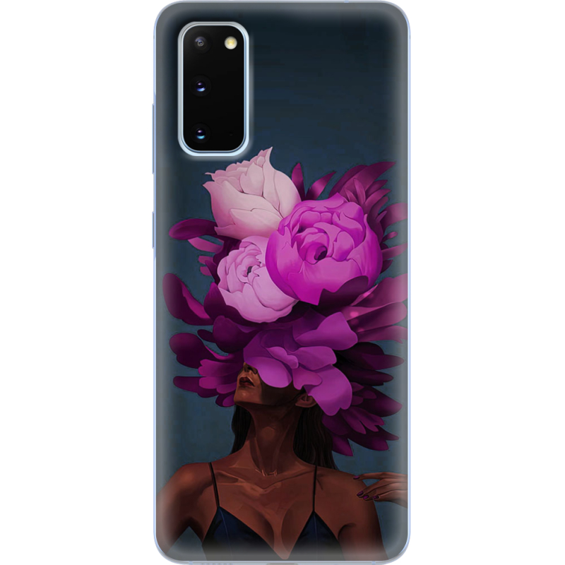 Чехол BoxFace Samsung G980 Galaxy S20 Exquisite Purple Flowers