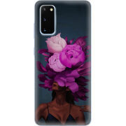 Чехол BoxFace Samsung G980 Galaxy S20 Exquisite Purple Flowers