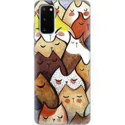 Чехол BoxFace Samsung G980 Galaxy S20 Sleepy Cats