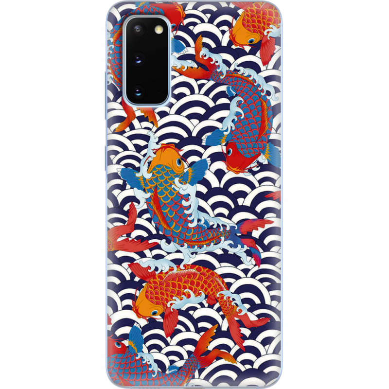 Чехол BoxFace Samsung G980 Galaxy S20 Koi Fish