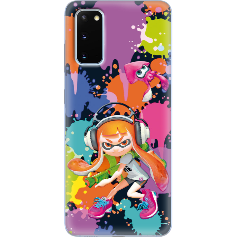 Чехол BoxFace Samsung G980 Galaxy S20 Splatoon Inklings