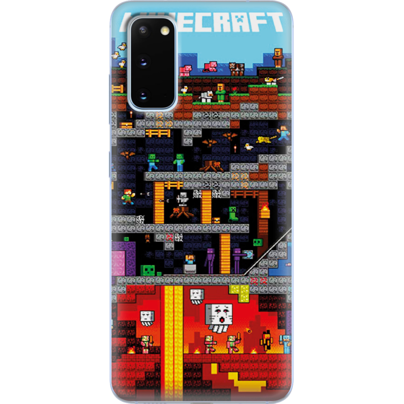 Чехол BoxFace Samsung G980 Galaxy S20 Minecraft Lode Runner