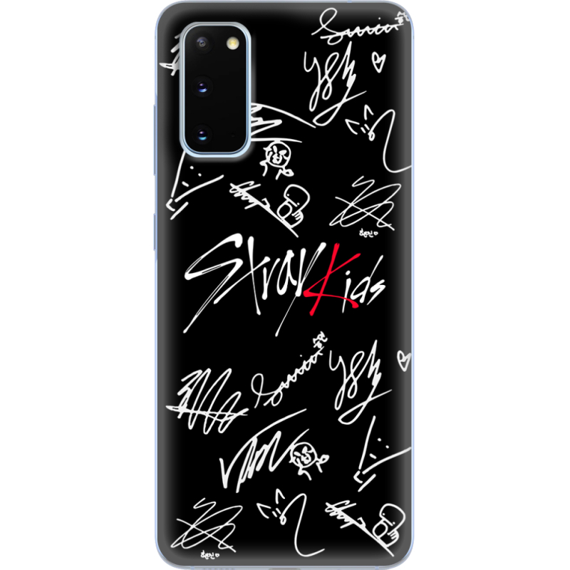 Чехол BoxFace Samsung G980 Galaxy S20 Stray Kids автограф