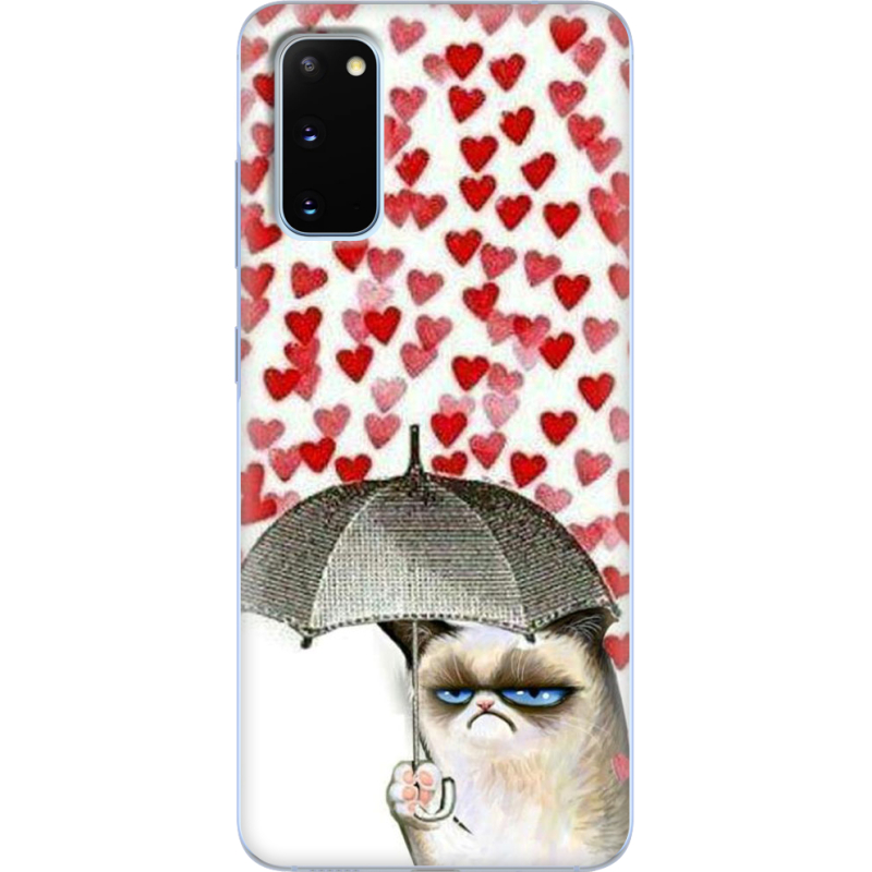 Чехол BoxFace Samsung G980 Galaxy S20 Raining Hearts