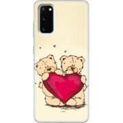 Чехол BoxFace Samsung G980 Galaxy S20 Teddy Bear Love