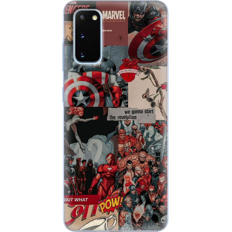 Чехол BoxFace Samsung G980 Galaxy S20 Marvel Avengers