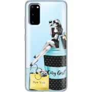 Прозрачный чехол BoxFace Samsung G980 Galaxy S20 City Girl
