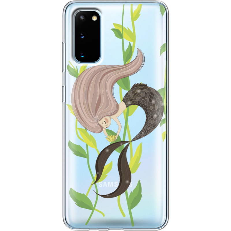 Прозрачный чехол BoxFace Samsung G980 Galaxy S20 Cute Mermaid