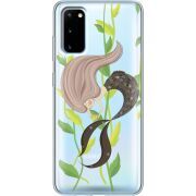 Прозрачный чехол BoxFace Samsung G980 Galaxy S20 Cute Mermaid