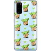 Прозрачный чехол BoxFace Samsung G980 Galaxy S20 Pattern Baby Yoda