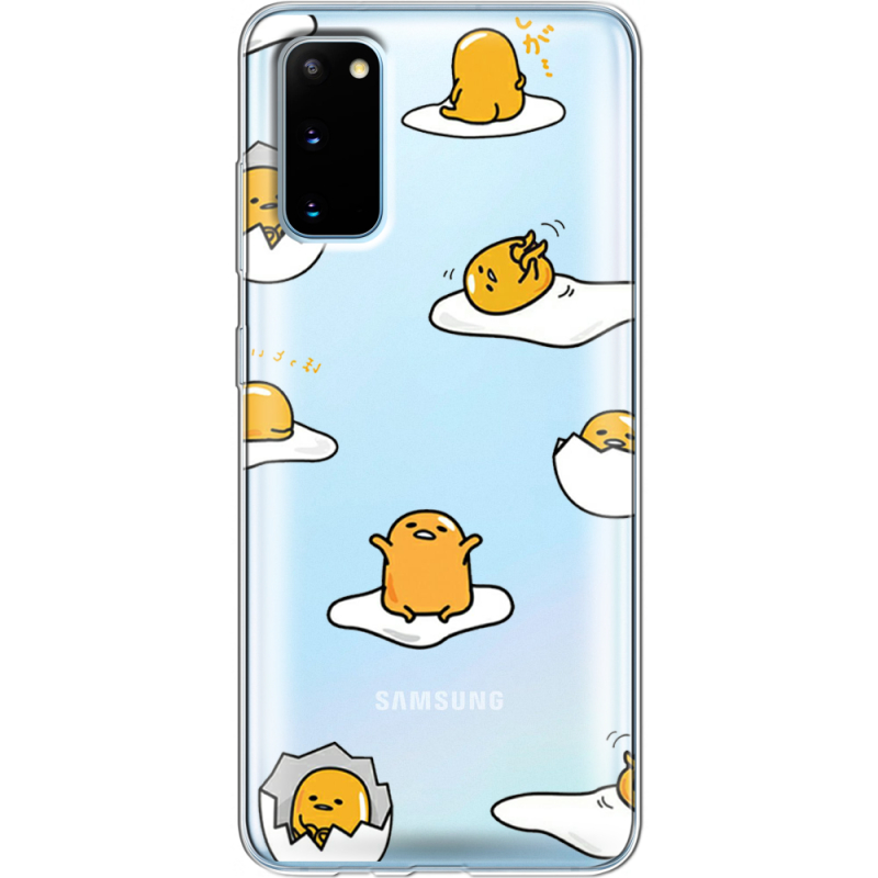 Прозрачный чехол BoxFace Samsung G980 Galaxy S20 Gudetama