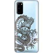 Прозрачный чехол BoxFace Samsung G980 Galaxy S20 Chinese Dragon