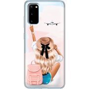 Прозрачный чехол BoxFace Samsung G980 Galaxy S20 Travel Girl