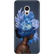 Чехол Uprint Meizu Pro 6 Exquisite Blue Flowers