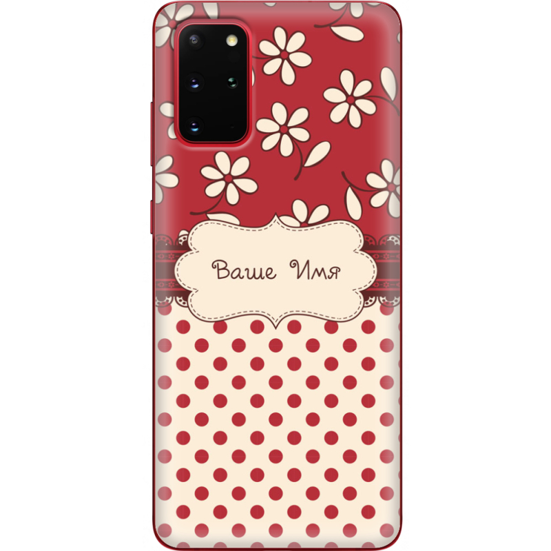 Чехол BoxFace Samsung G985 Galaxy S20 Plus Именной Polka Dots