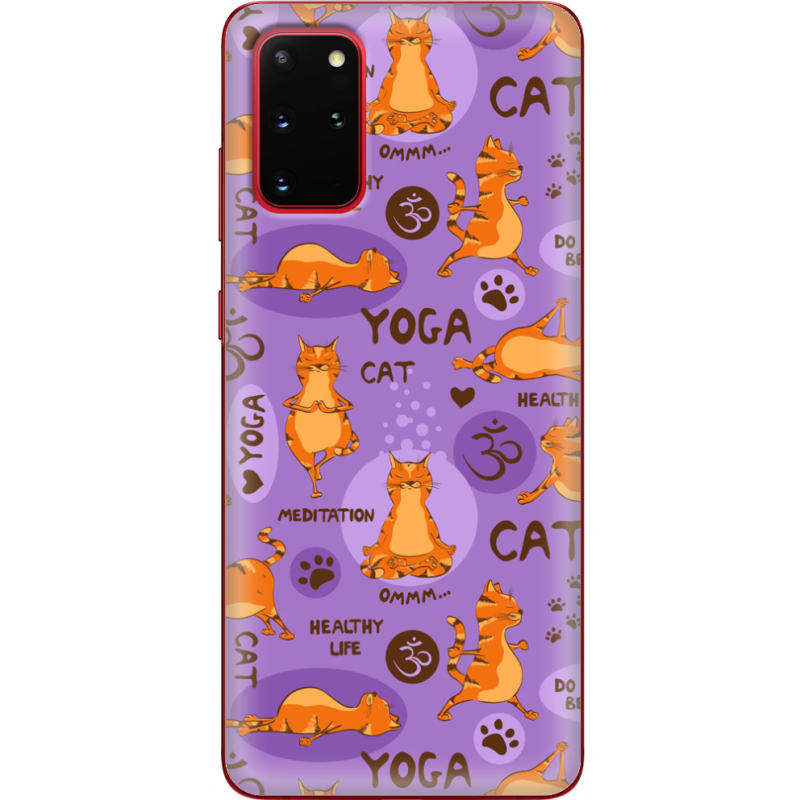 Чехол BoxFace Samsung G985 Galaxy S20 Plus Yoga Cat