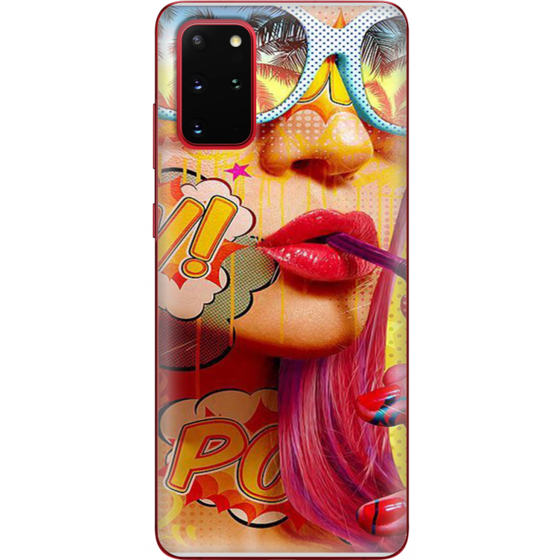 Чехол BoxFace Samsung G985 Galaxy S20 Plus Yellow Girl Pop Art