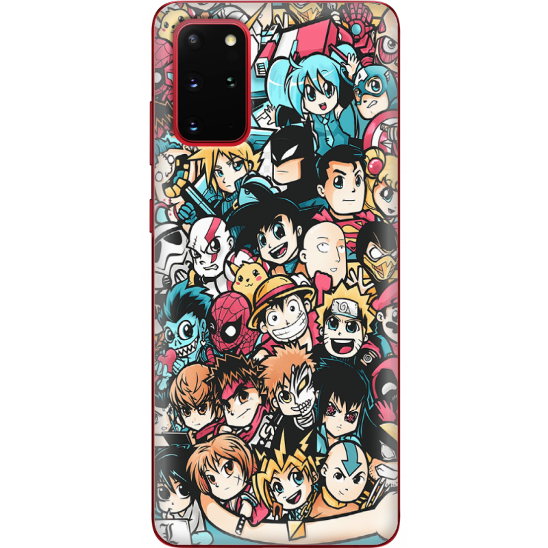 Чехол BoxFace Samsung G985 Galaxy S20 Plus Anime Stickers