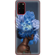 Чехол BoxFace Samsung G985 Galaxy S20 Plus Exquisite Blue Flowers