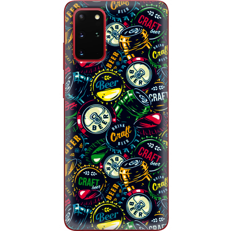 Чехол BoxFace Samsung G985 Galaxy S20 Plus Bottle Caps