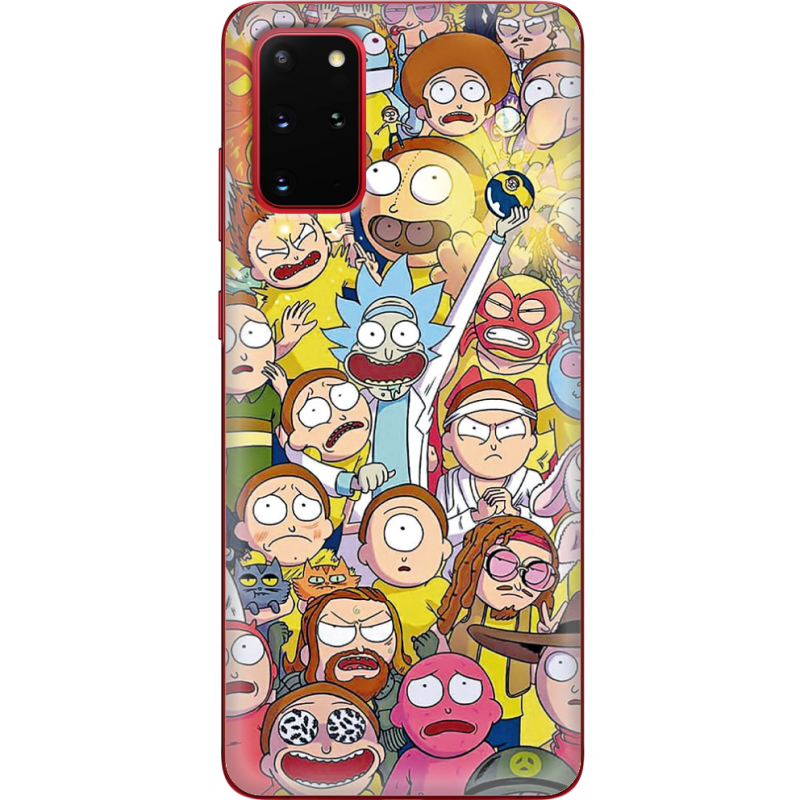 Чехол BoxFace Samsung G985 Galaxy S20 Plus Rick and Morty