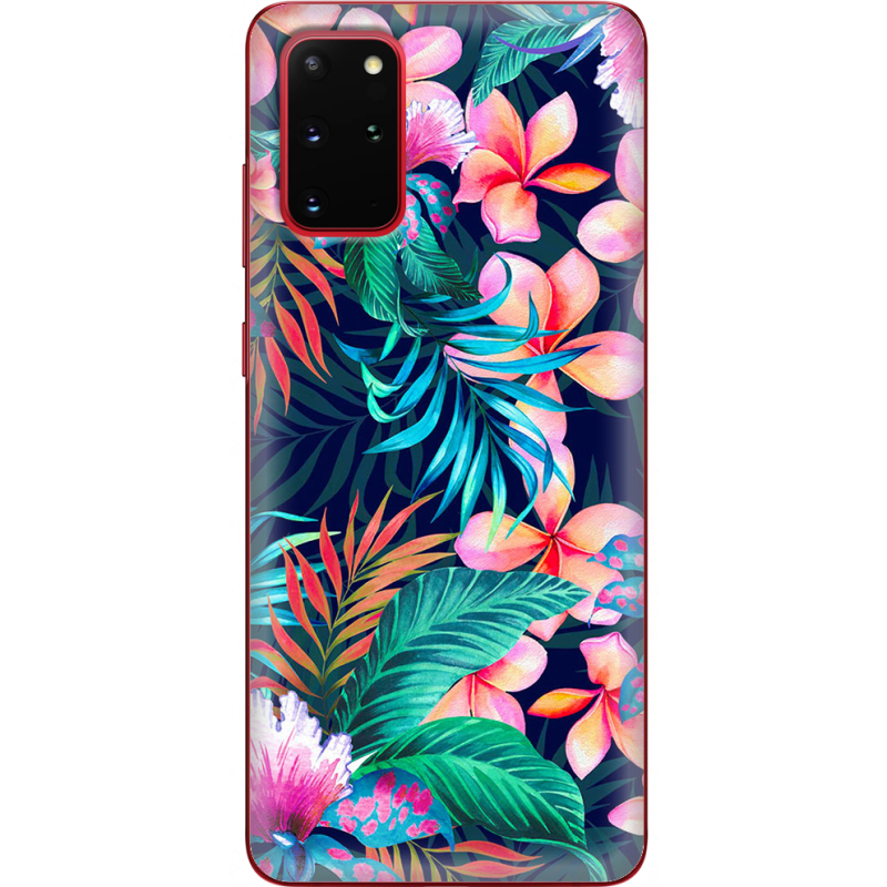 Чехол BoxFace Samsung G985 Galaxy S20 Plus flowers in the tropics