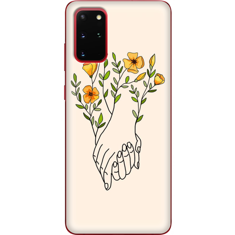 Чехол BoxFace Samsung G985 Galaxy S20 Plus Flower Hands