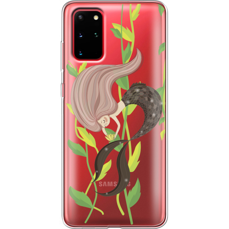 Прозрачный чехол BoxFace Samsung G985 Galaxy S20 Plus Cute Mermaid