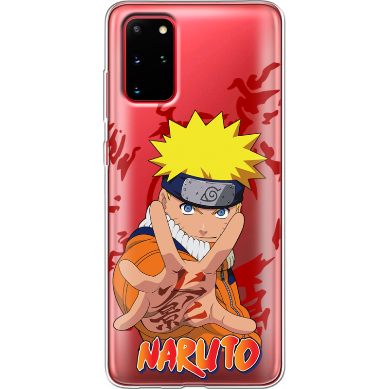 Прозрачный чехол BoxFace Samsung G985 Galaxy S20 Plus Naruto