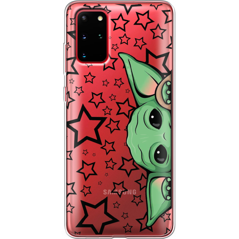 Прозрачный чехол BoxFace Samsung G985 Galaxy S20 Plus Baby Yoda